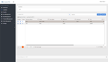 TeccPay POS- Admin Panel